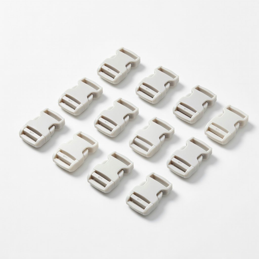 Paracord Buckle Set - 10 Pack Adjustable Plastic Buckles