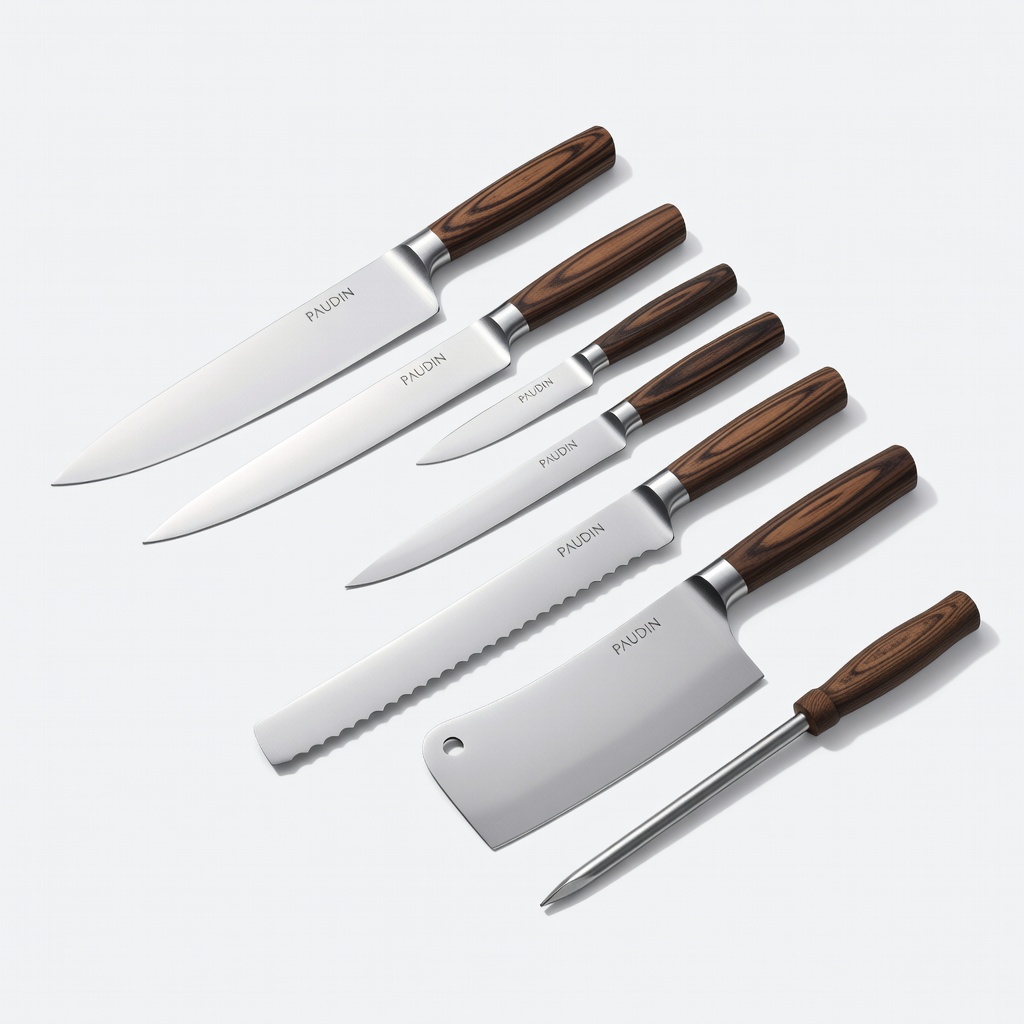 PAUDIN Elite 8-Piece Knife Set