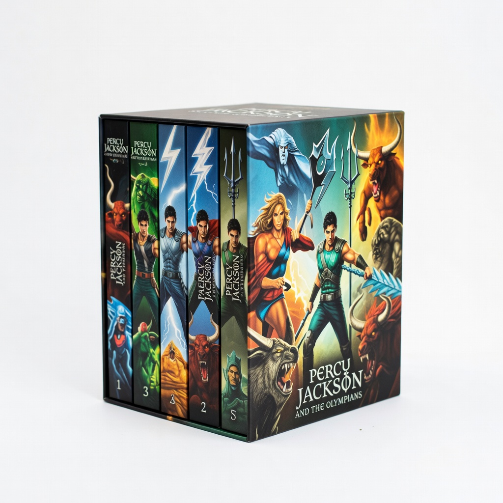 Percy Jackson and the Olympians 5-Book Paperback Boxed Set