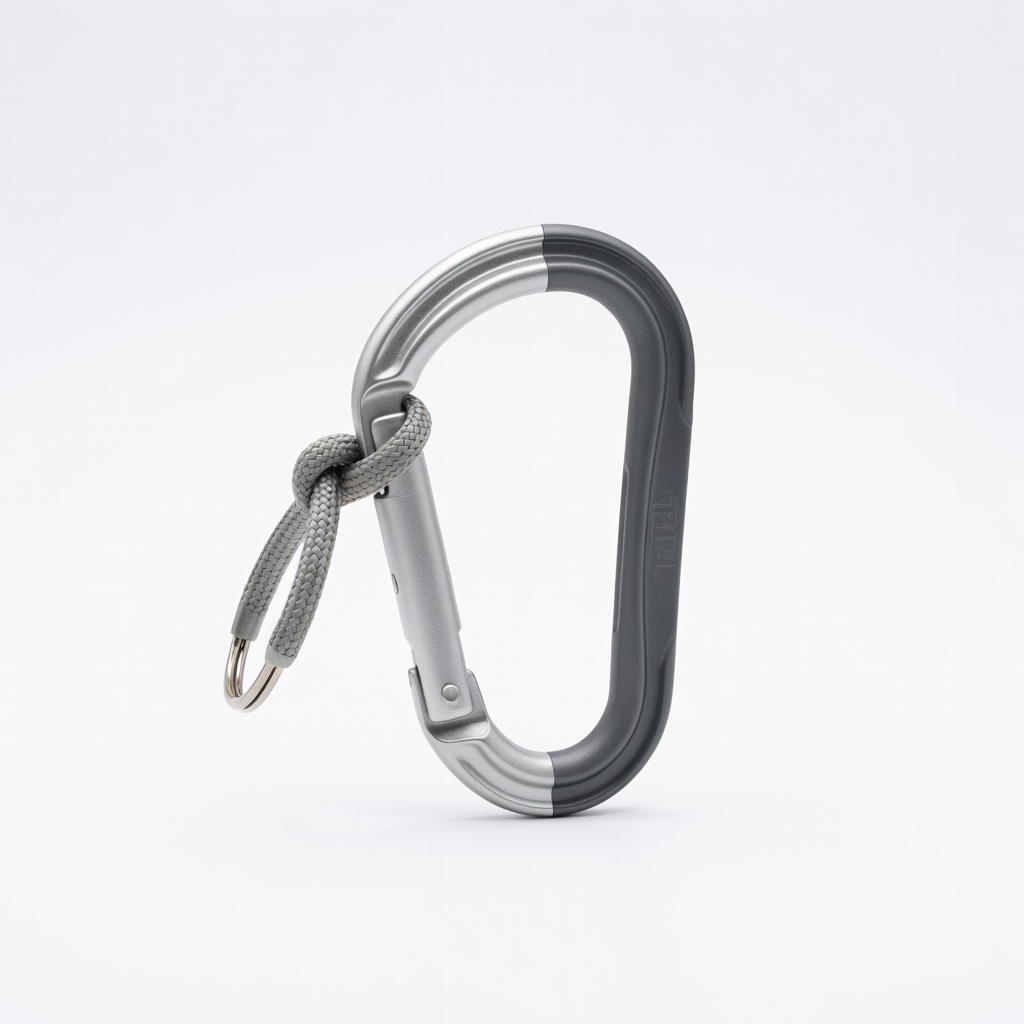 Petzl BKR Bicolor Key Ring Carabiner