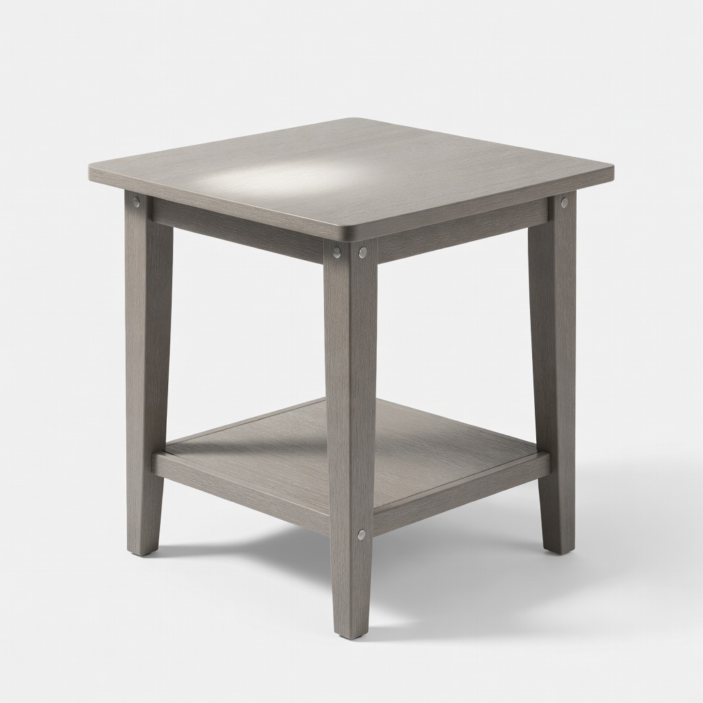 POLYWOOD GSA18-GR 18-Inch Side Table