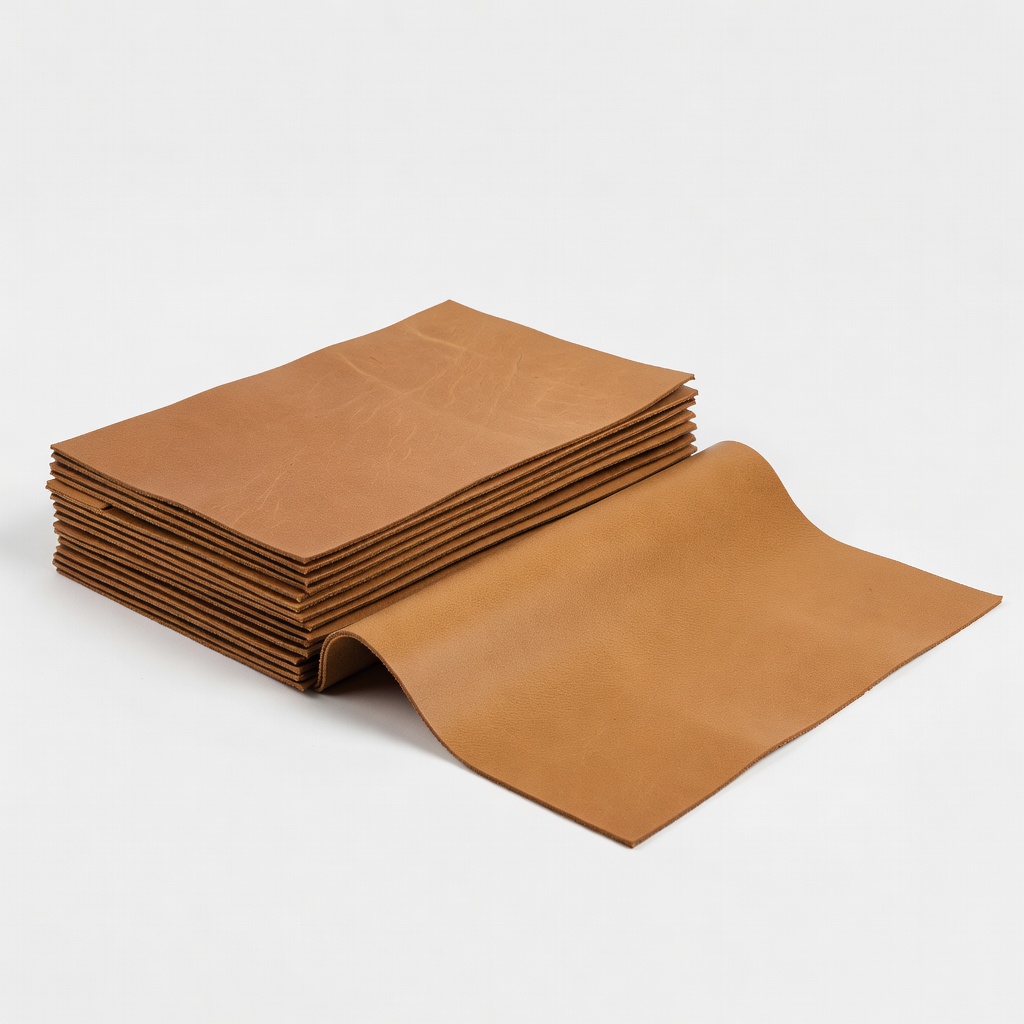 Practice Veg-Tan Leather Sheets 10 Pack