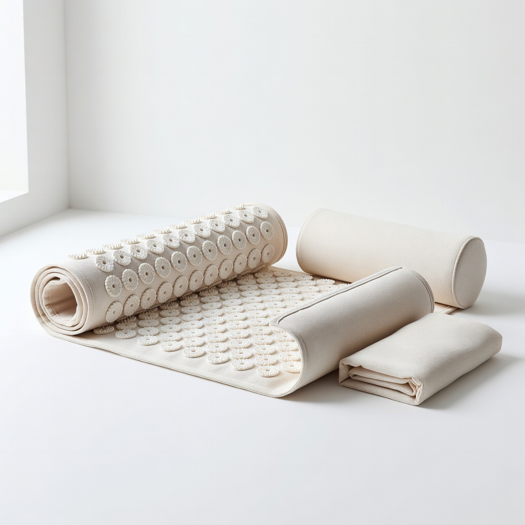 Pranamat ECO Acupressure Mat Set - Vegan, Organic Cotton