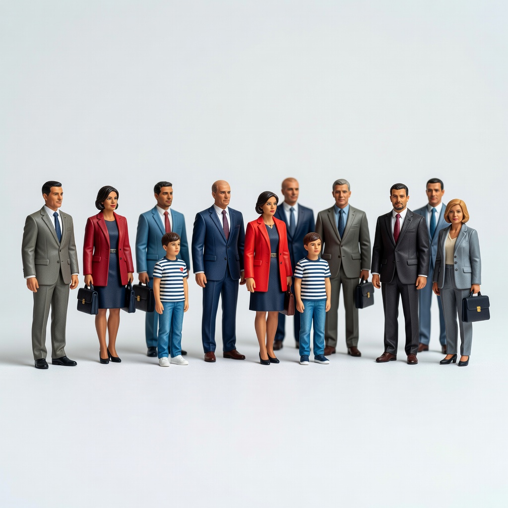 Preiser 1:24 Scale Civilians Figure Set