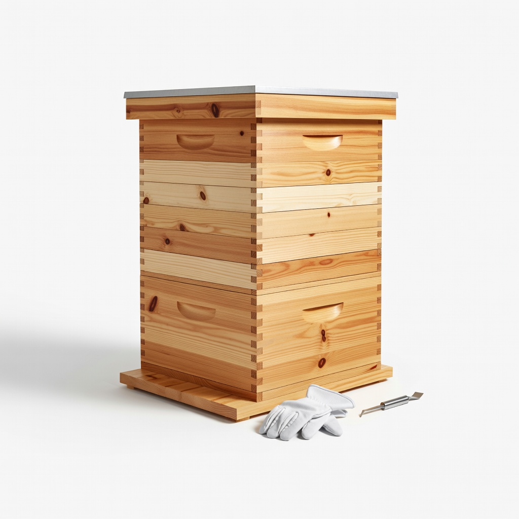 Premium 10-Frame Langstroth Beekeeping Kit Assembled