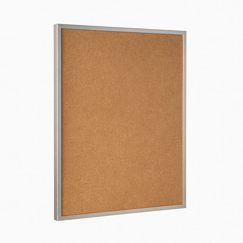 Quartet Cork Board with Frame, 23x35 Inches