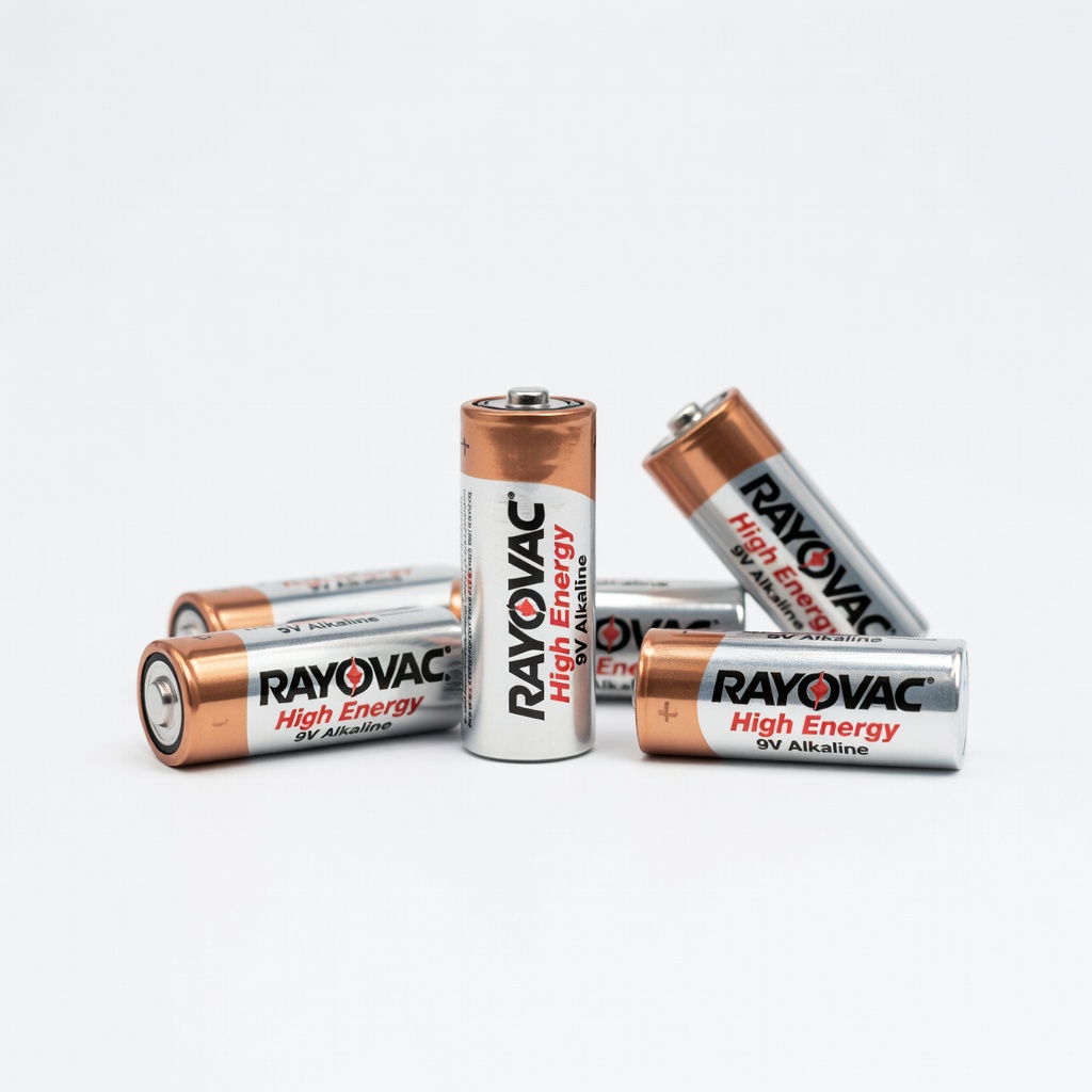 Rayovac High Energy 9V Alkaline Batteries