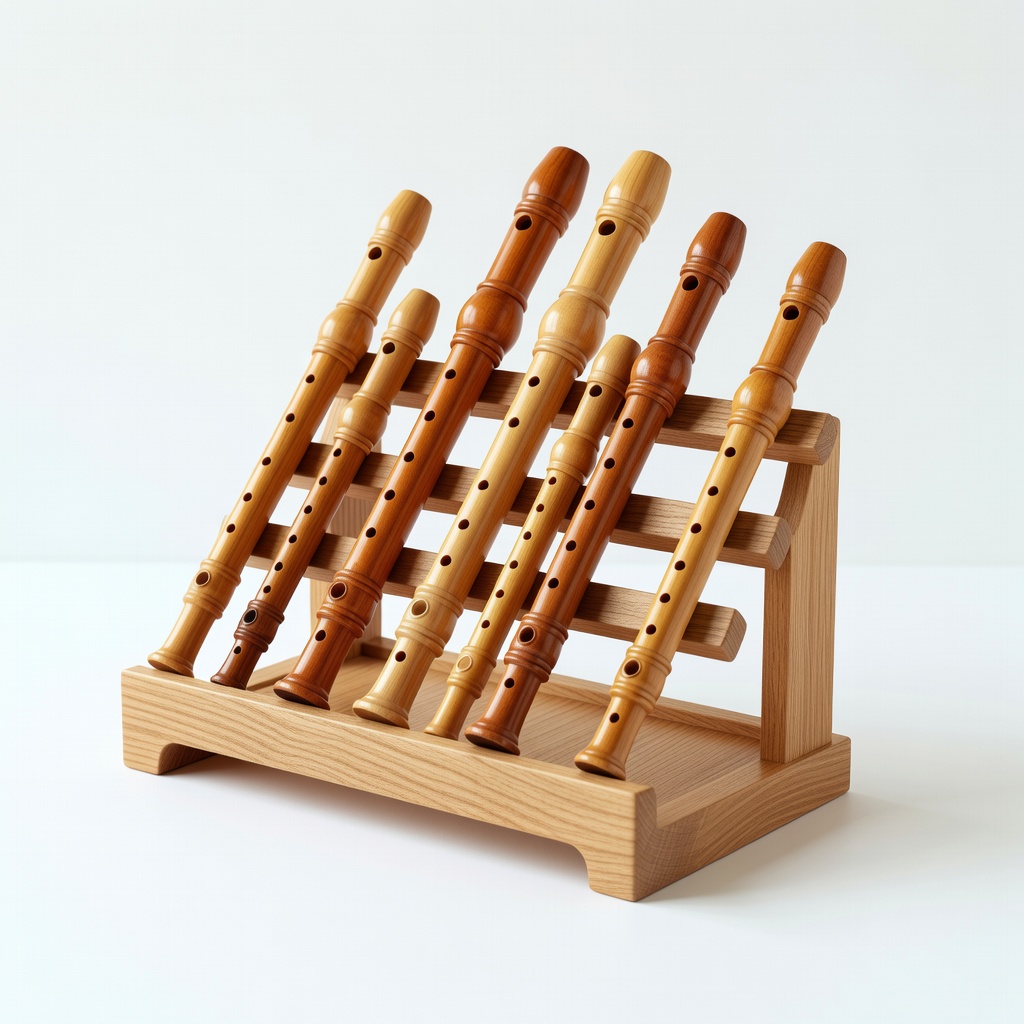 Recorder Stand Wooden