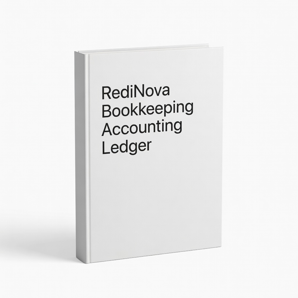 RediNova Bookkeeping Accounting Ledger