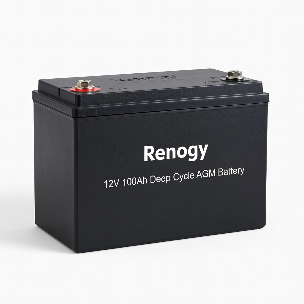 Renogy 12V 100Ah Deep Cycle AGM Battery
