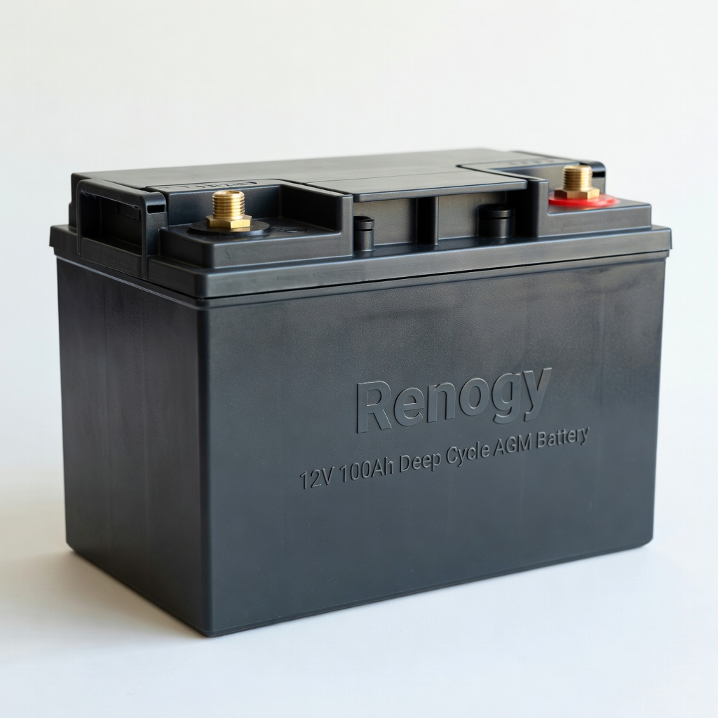 Renogy 12V 100Ah Deep Cycle AGM Battery