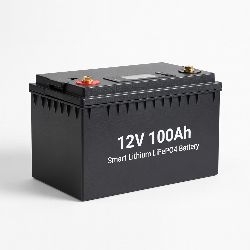 Renogy 12V 100Ah Smart Lithium LiFePO4 Battery