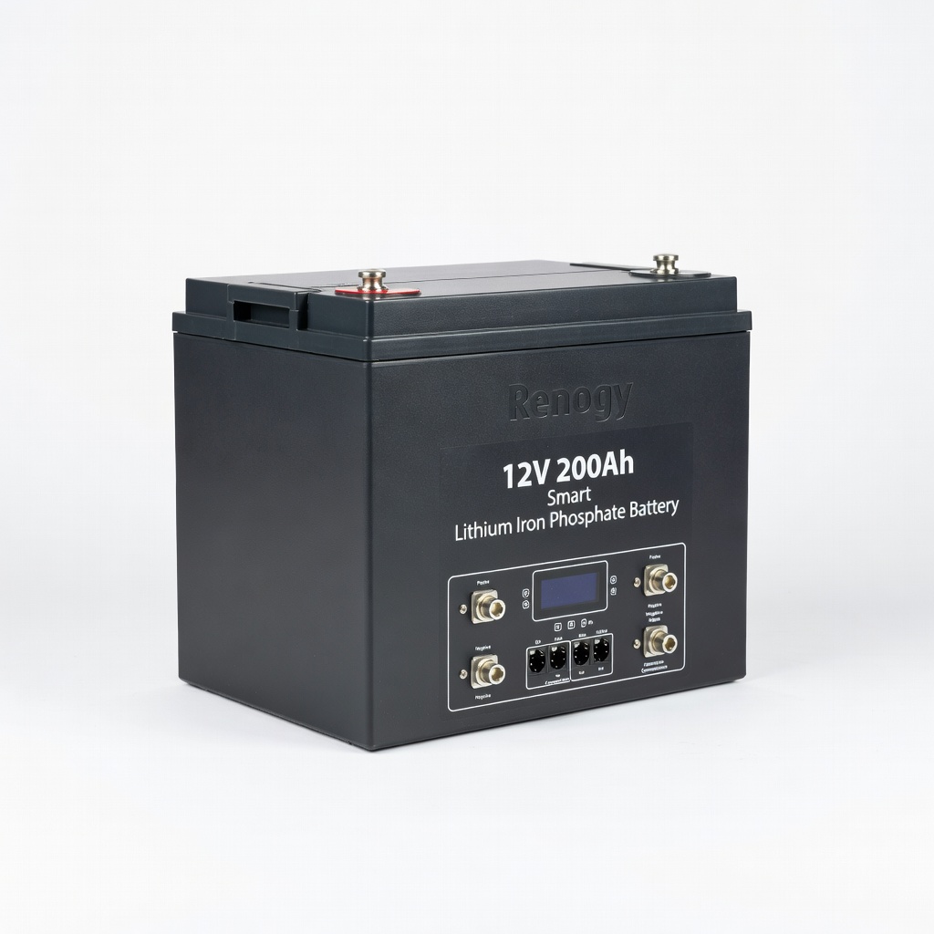Renogy 12V 200Ah Smart Lithium Iron Phosphate Battery