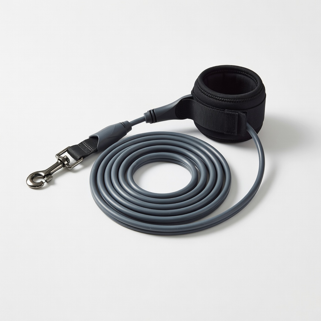 Retrospec Coiled Ankle SUP Leash (10ft)