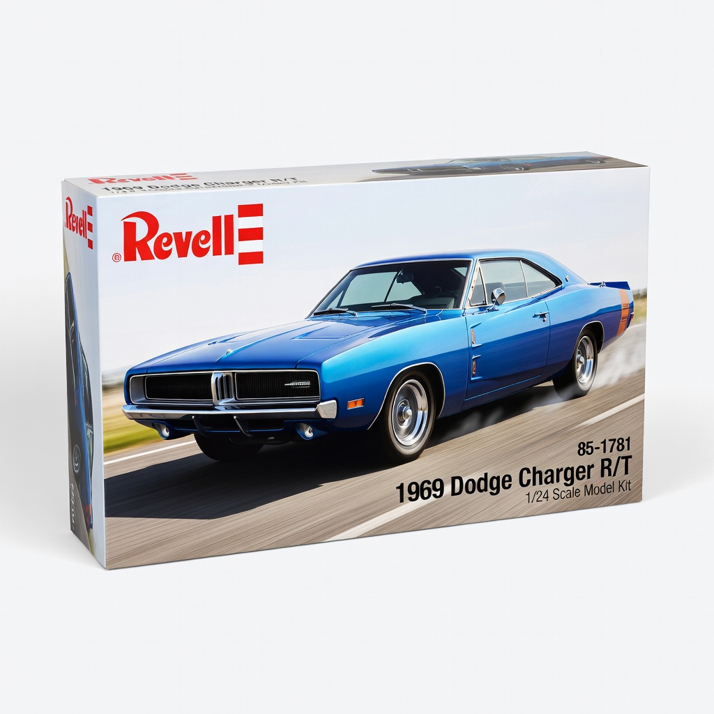 Revell 85-1781 1969 Dodge Charger R/T 1/24 Model Kit