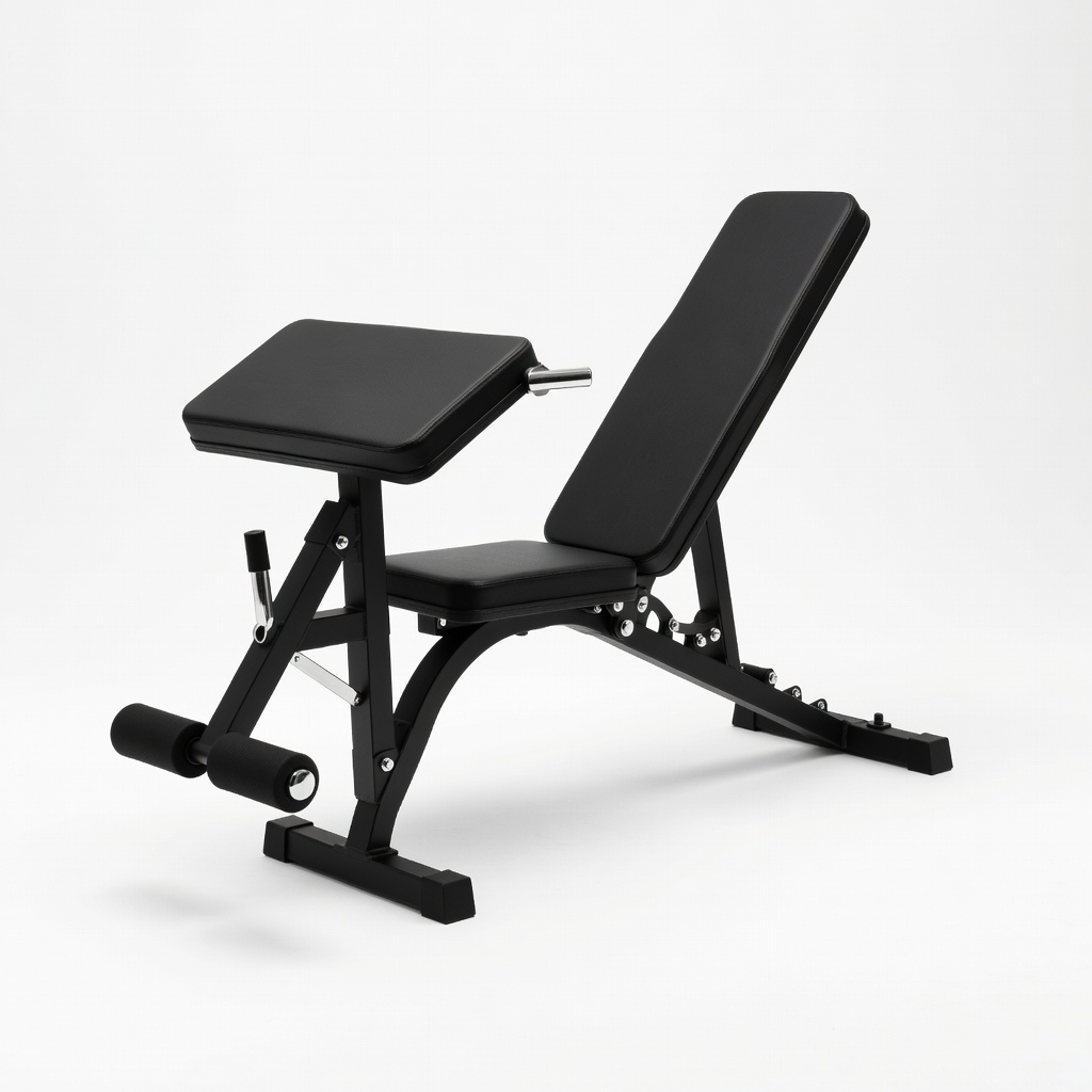 RitFit Weight Bench with Leg Developer and Preacher Curl