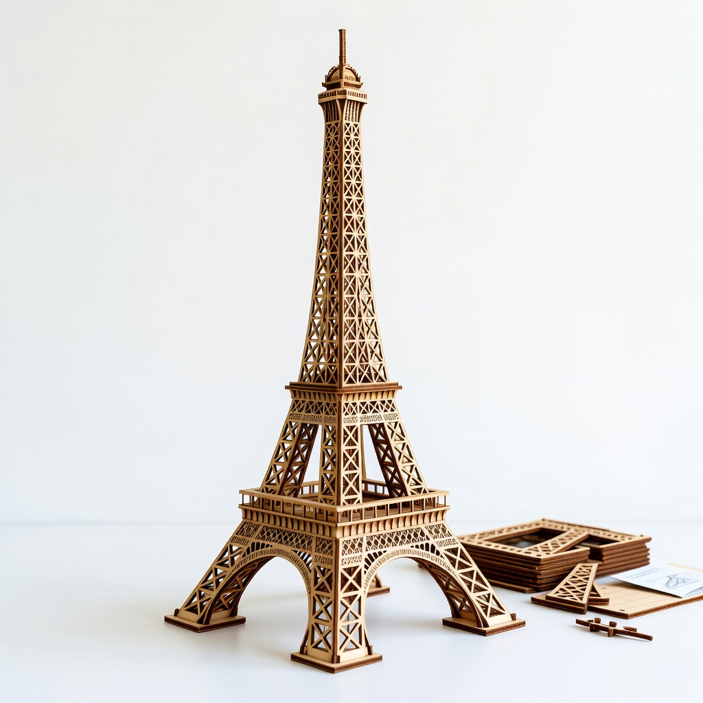 Robotime 3D Wooden Puzzle Eiffel Tower