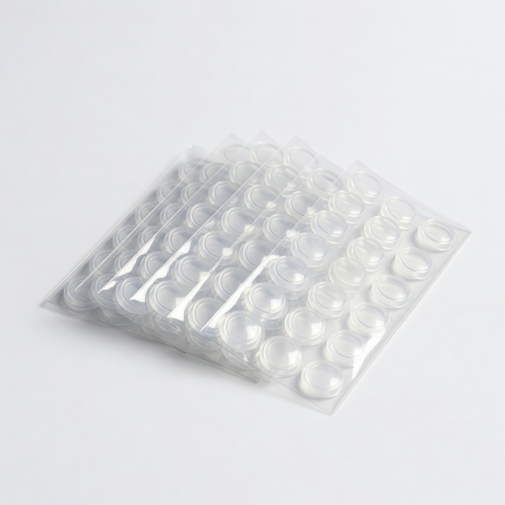 Rok Hardware Self-Adhesive Clear Bumpers (120 Pack)