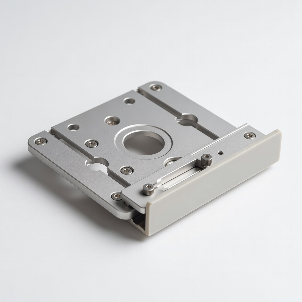 Router Base Plate with Edge Guide