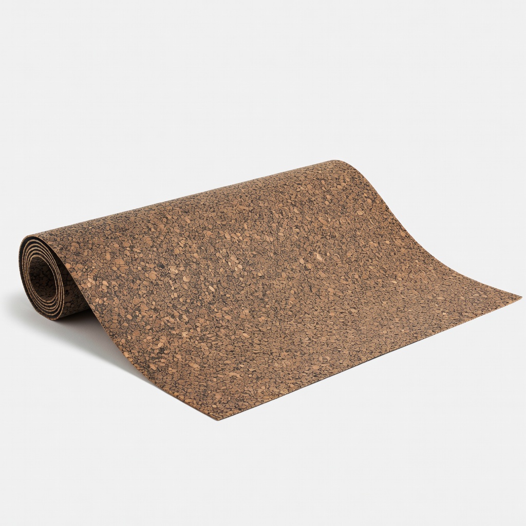 Rubber-Cal Cork Rubber Rolls 1/4"