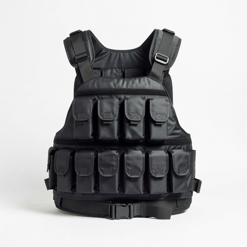 RUNFast Adjustable Weighted Vest - 40lbs Capacity