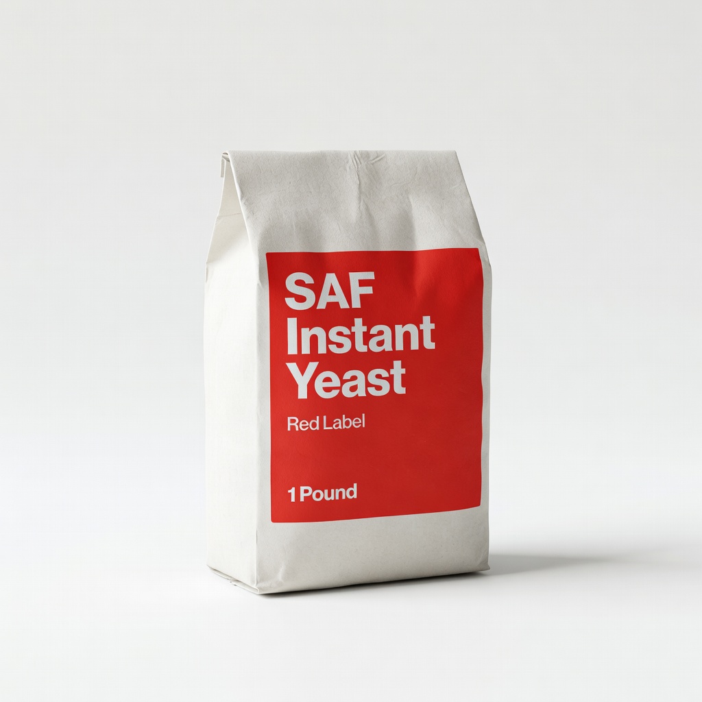 SAF Instant Yeast, Red Label, 1 Pound Bag