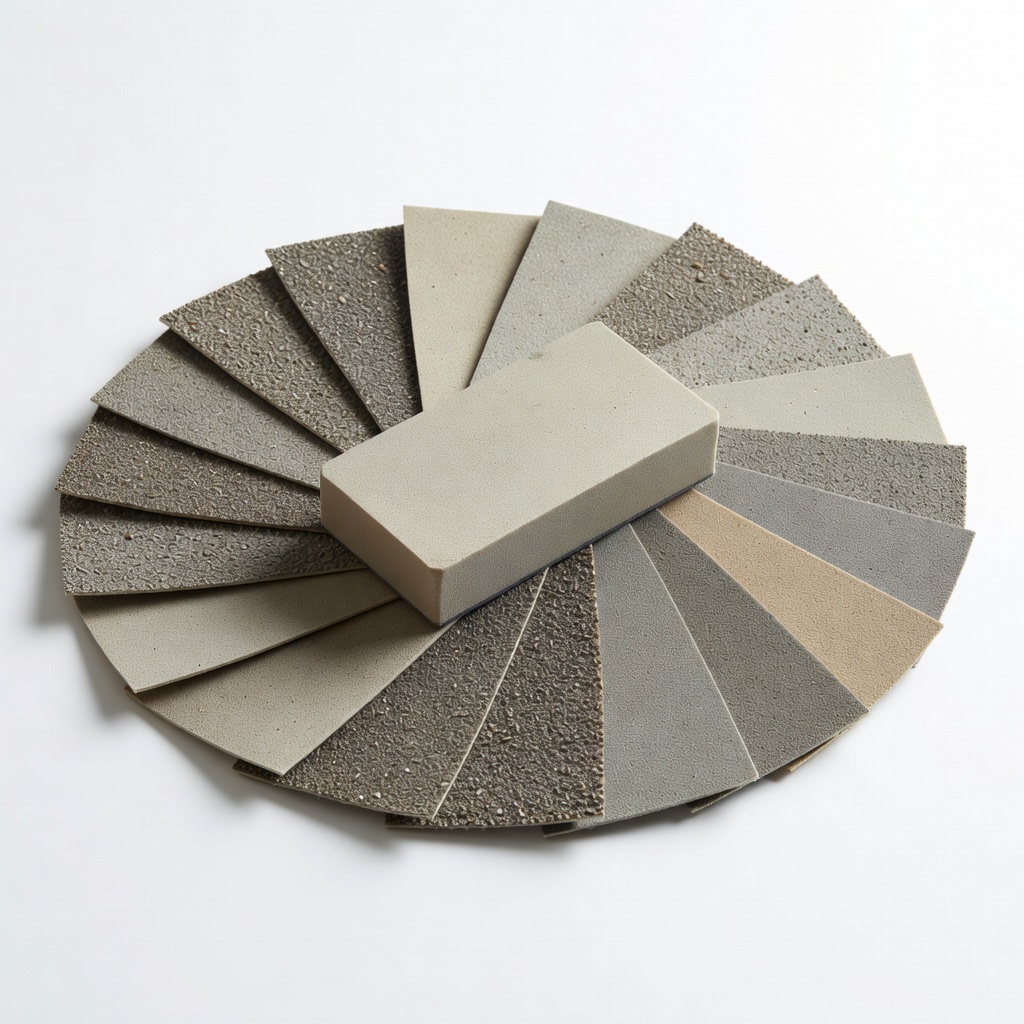 Sanding Block Kit with 12 Assorted Grit Sheets