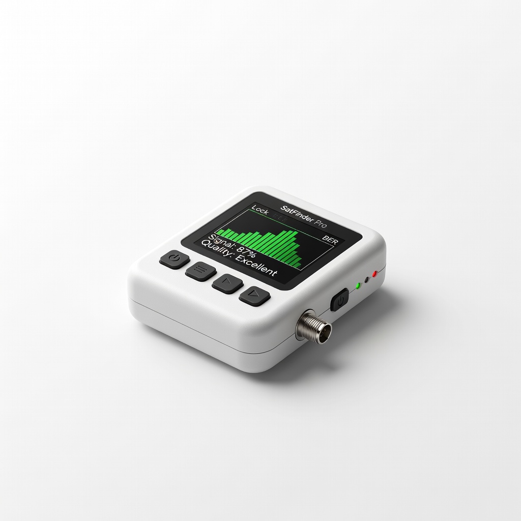 SatFinder Pro Digital Signal Meter