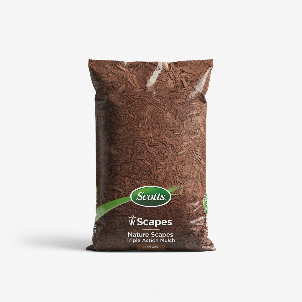 Scotts Nature Scapes Triple Action Mulch (Color: Brown)