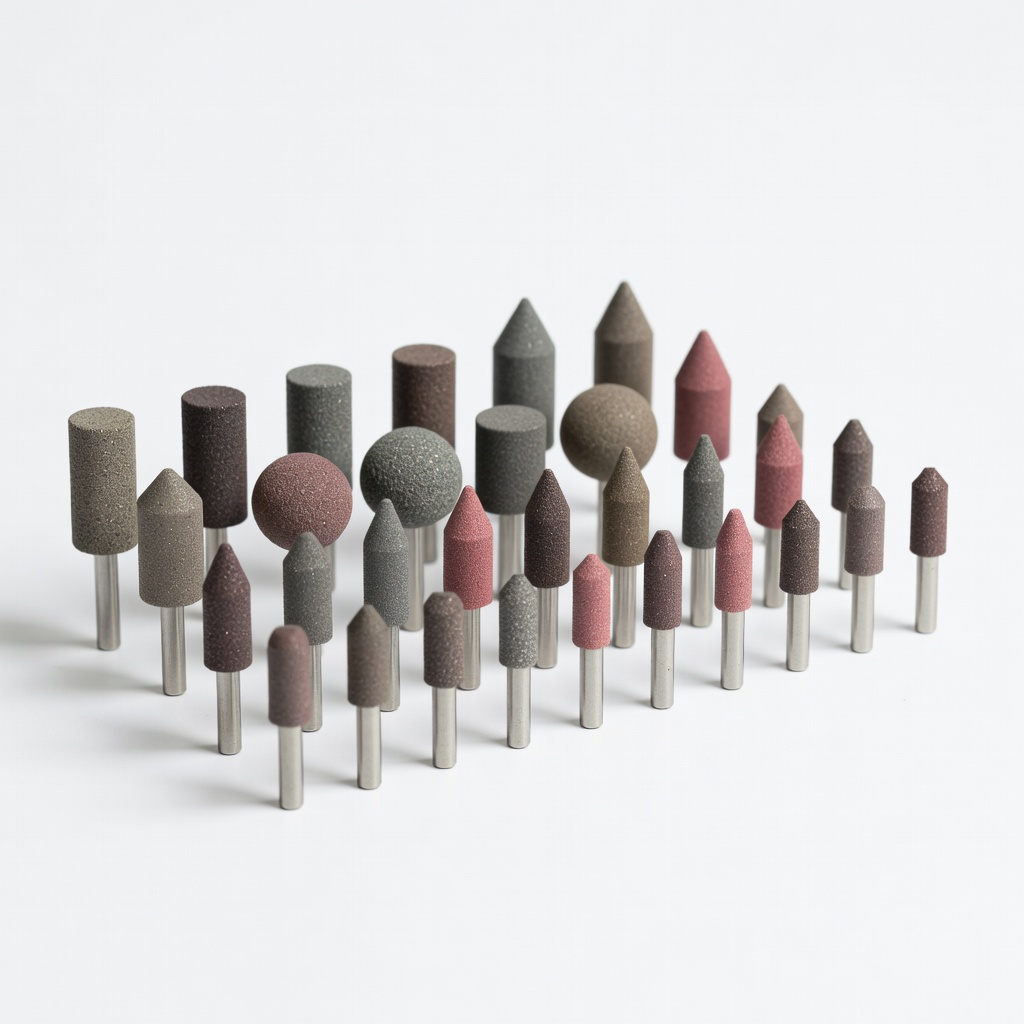 SE 30 Pc Abrasive Mounted Stone Point Set