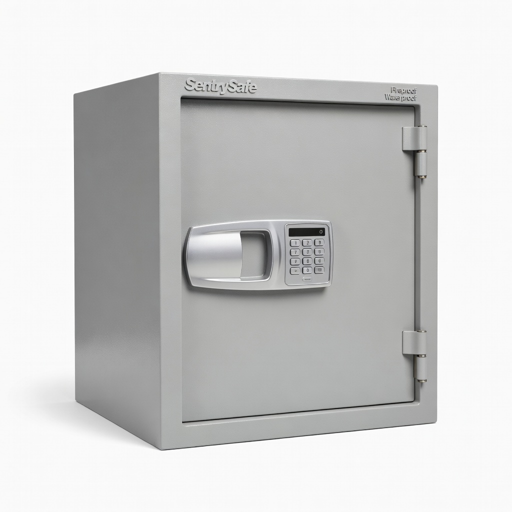 SentrySafe Fireproof and Waterproof Steel Home Safe