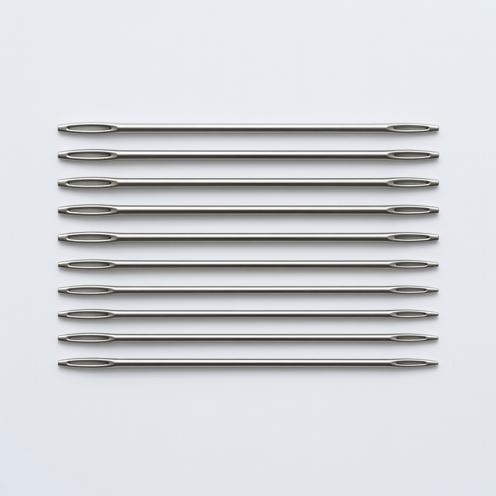 Set of 12 Steel Yarn Needles