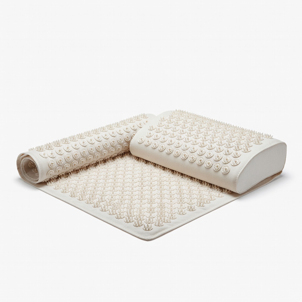 Shakura Acupressure Mat & Pillow Set for Back & Neck Pain Relief