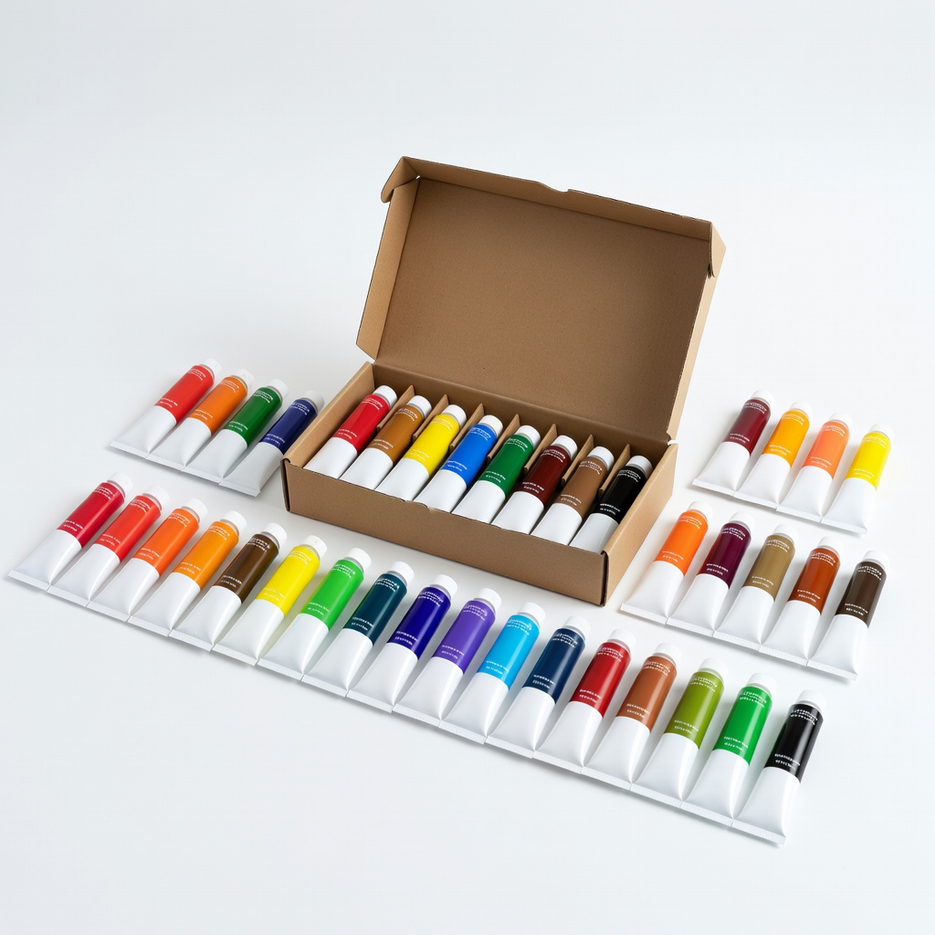 Shuttle Art Acrylic Paint Set, 24 Colors