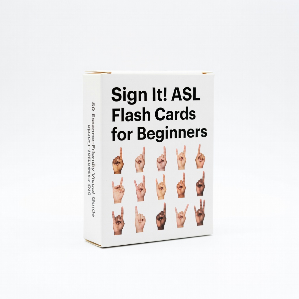 Sign It! ASL Flash Cards for Beginners
