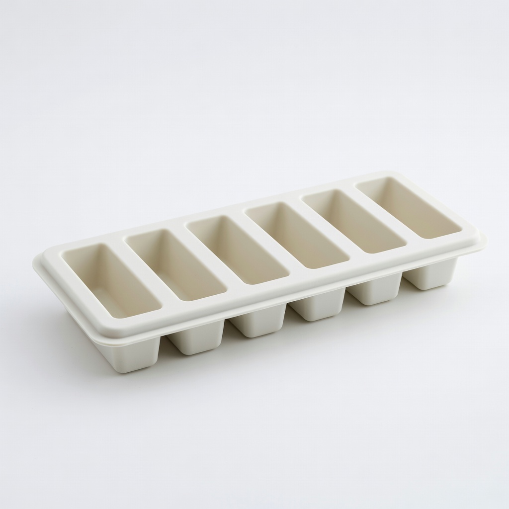Silicone Soap Molds - 6 Cavity Loaf Mold