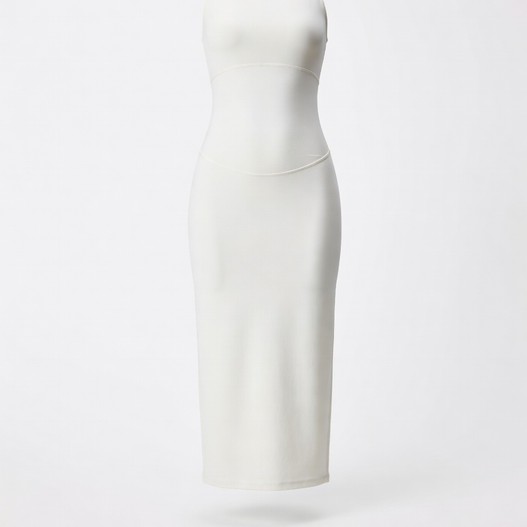 SKIMS Postpartum Sculpting Midi Dress