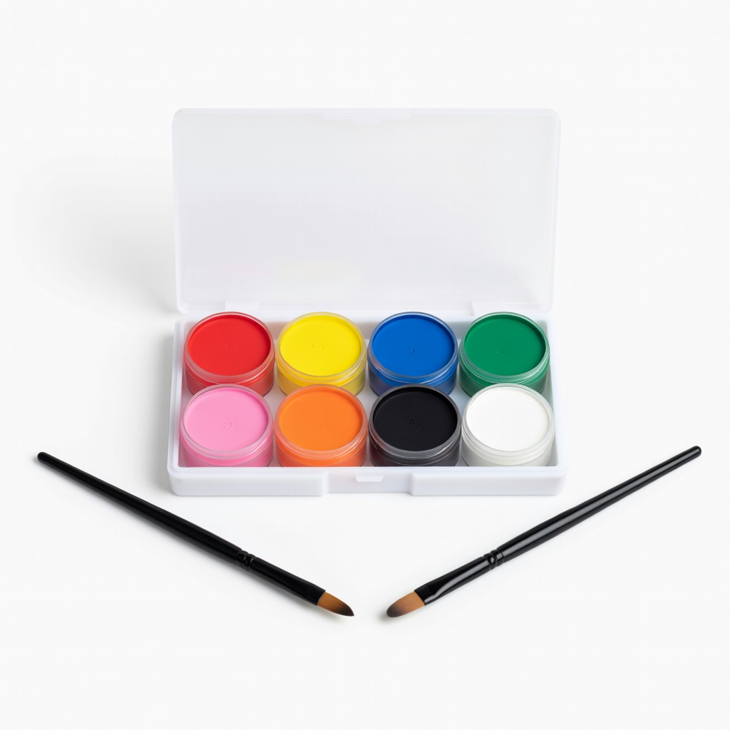 Snazaroo Face Paint Kit, 8 Colors