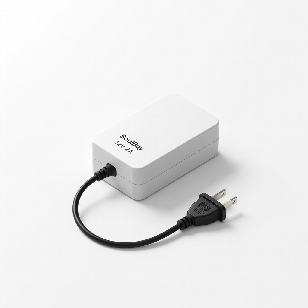 SoulBay 12V 2A Power Supply Adapter
