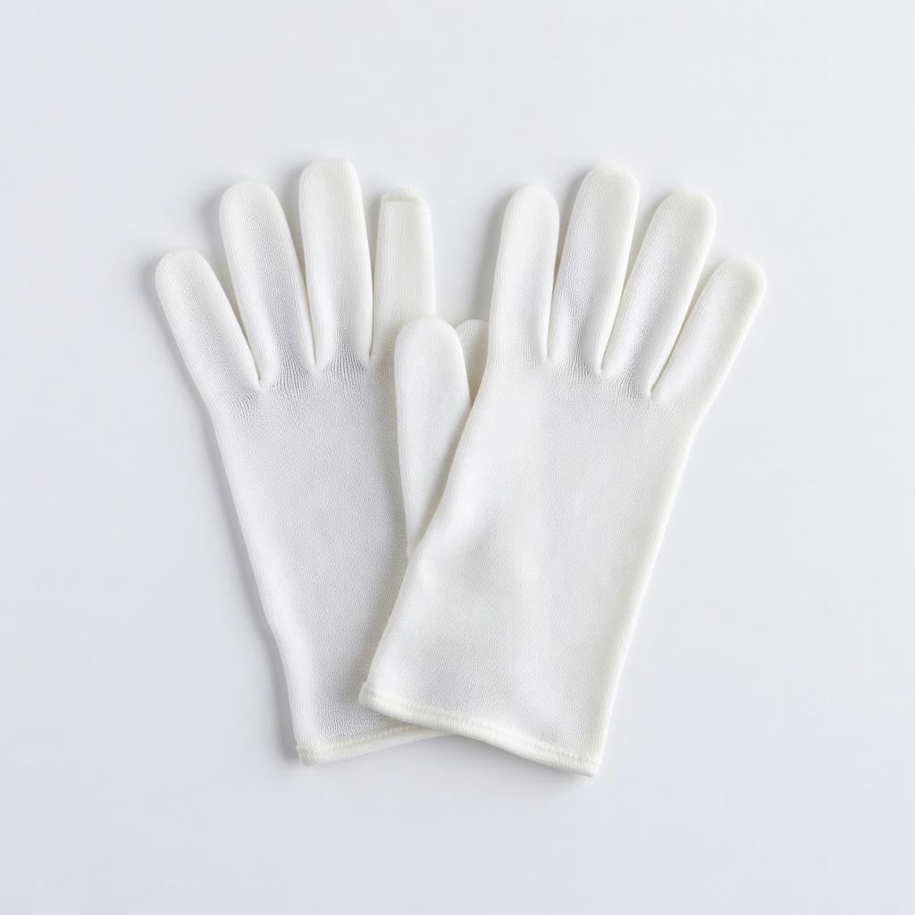 South Bay International White Cotton Gloves
