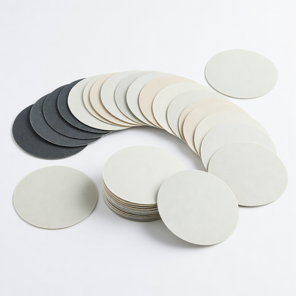 SPTA 5-Inch Wet Dry Sandpaper Discs (400-3000 Grit, 24 Pack)