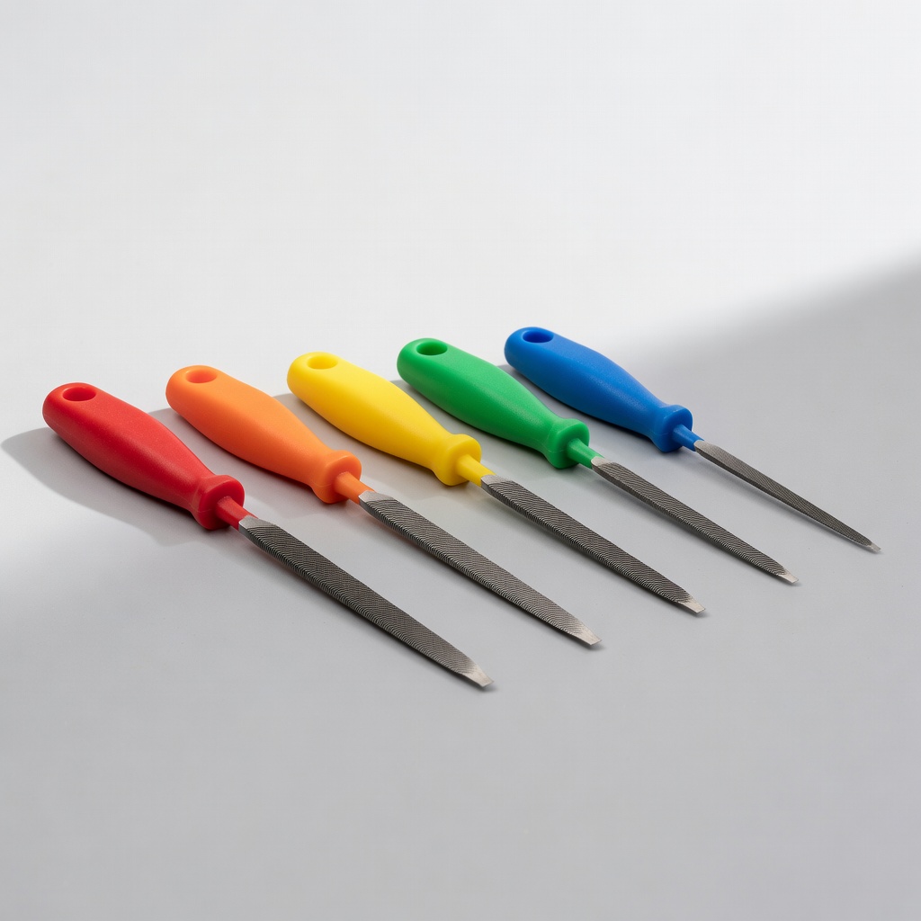 StewMac Nut Slotting Files Set