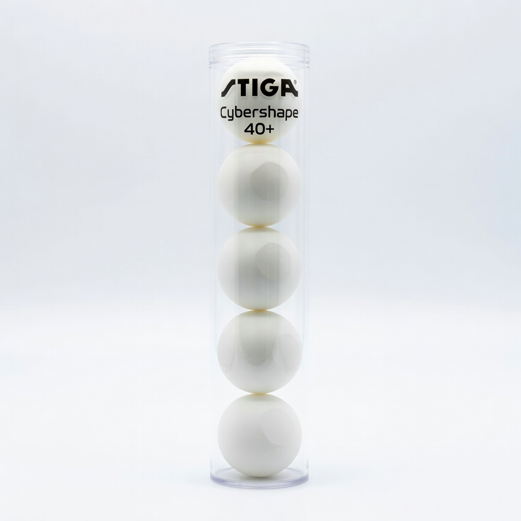 STIGA Cybershape 40+ Table Tennis Balls