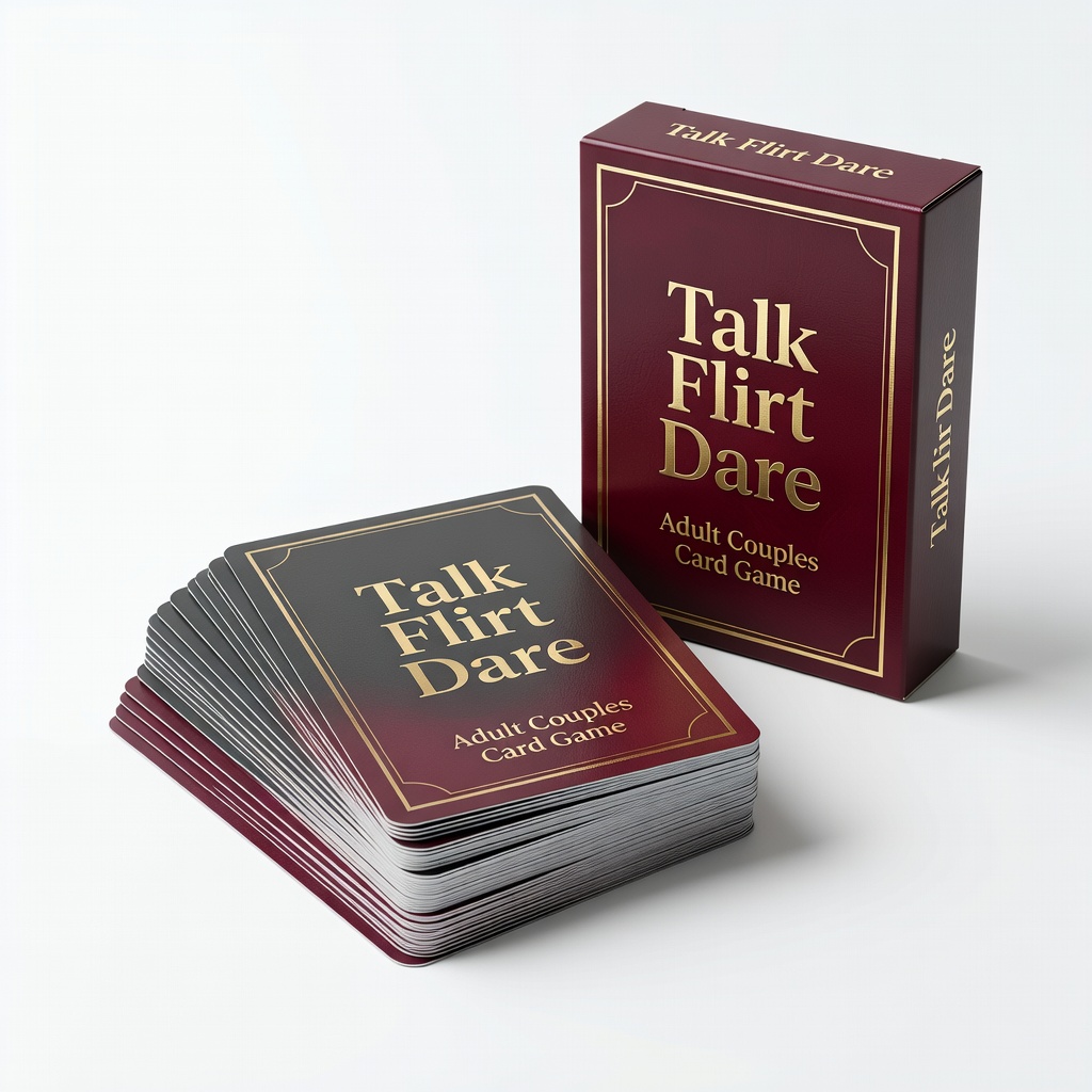 Talk Flirt Dare Adult Couples Card Game