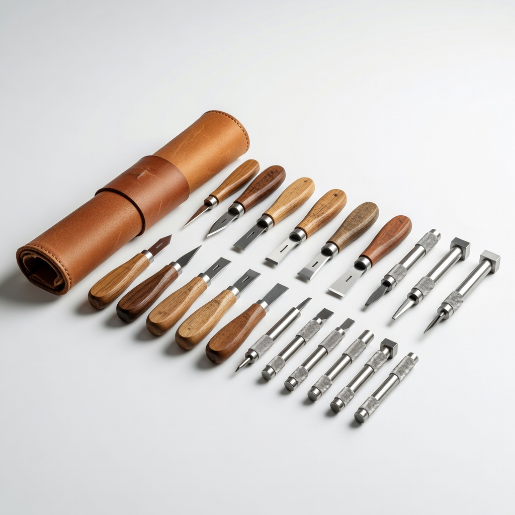 Tandy Leather Pro Carving & Stamping Tool Set