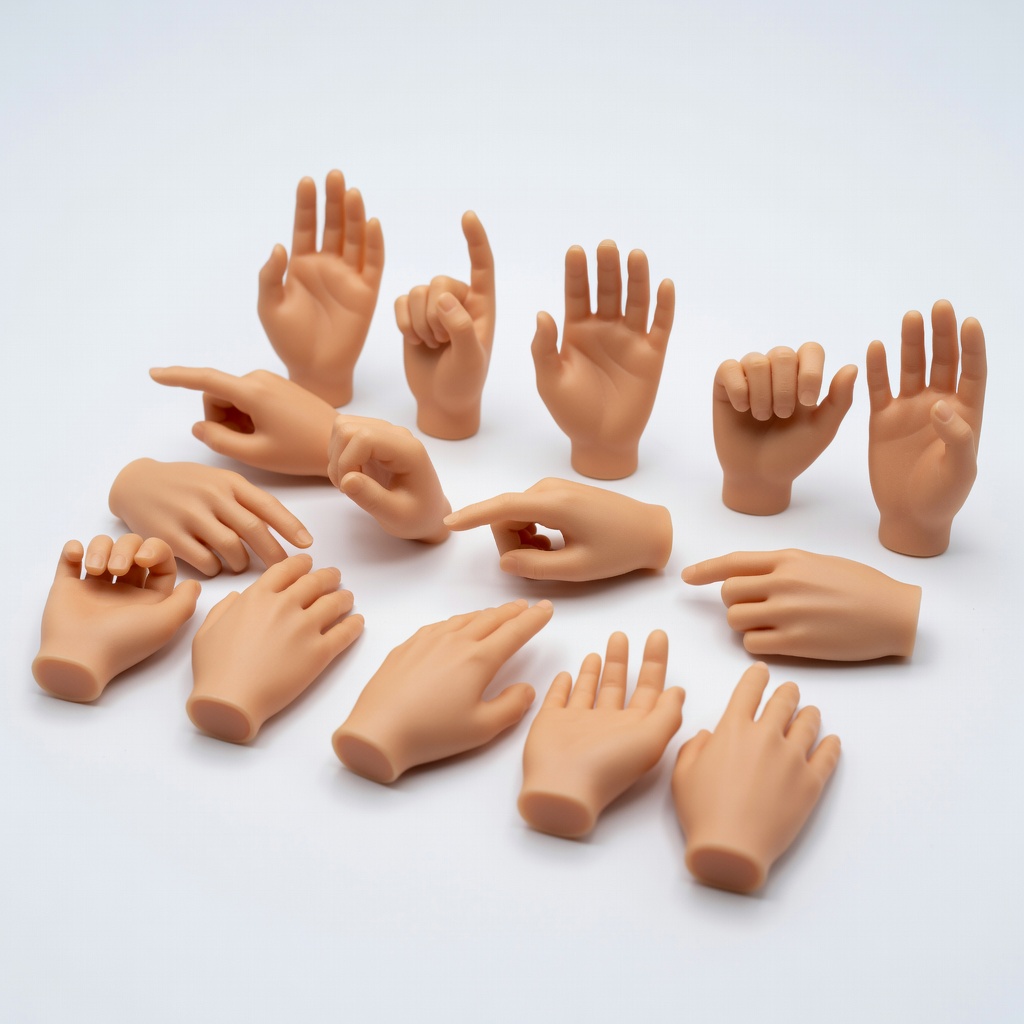 TBLeague 1/6 Scale Seamless Hands Set