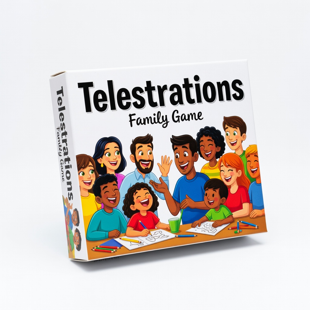Telestrations Family Game (ASIN: B07Z8G5J3N)