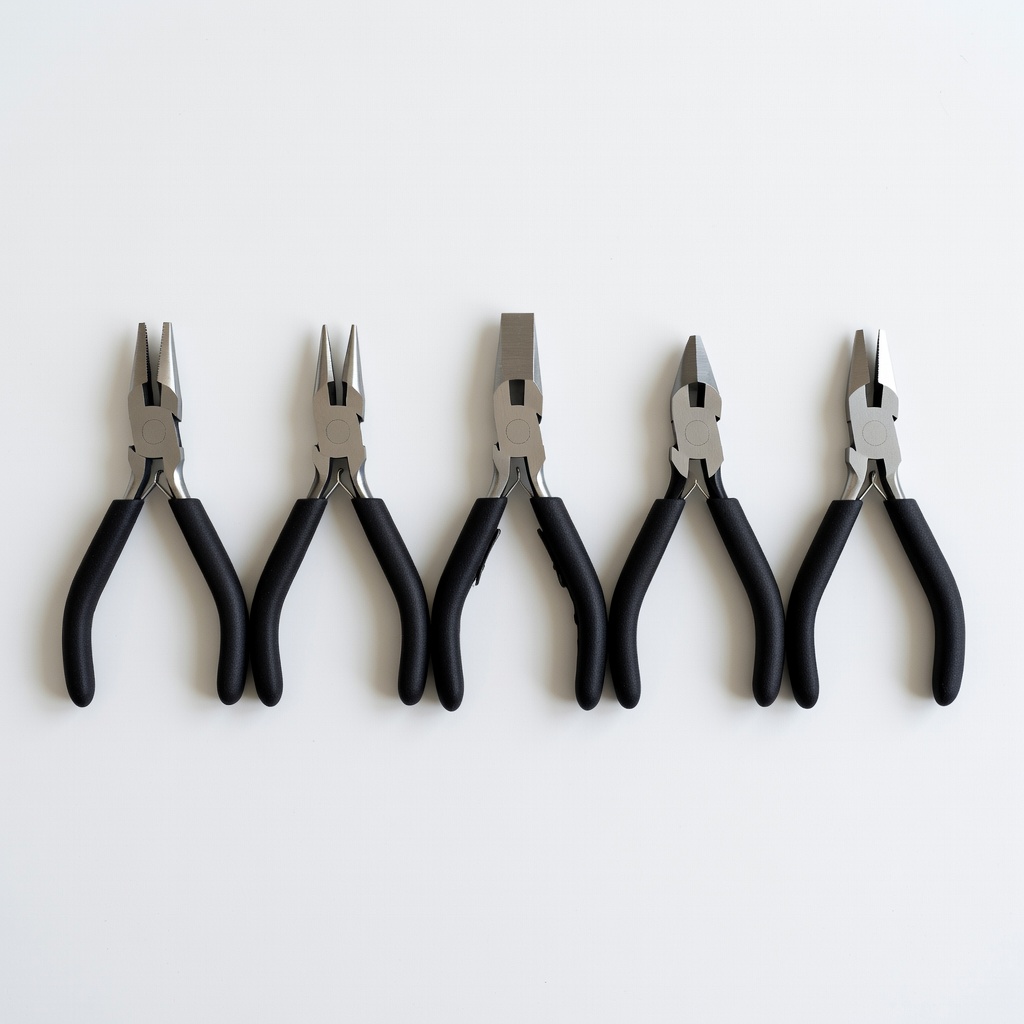 The Beadsmith 5 Piece Jewelry Making Pliers Set
