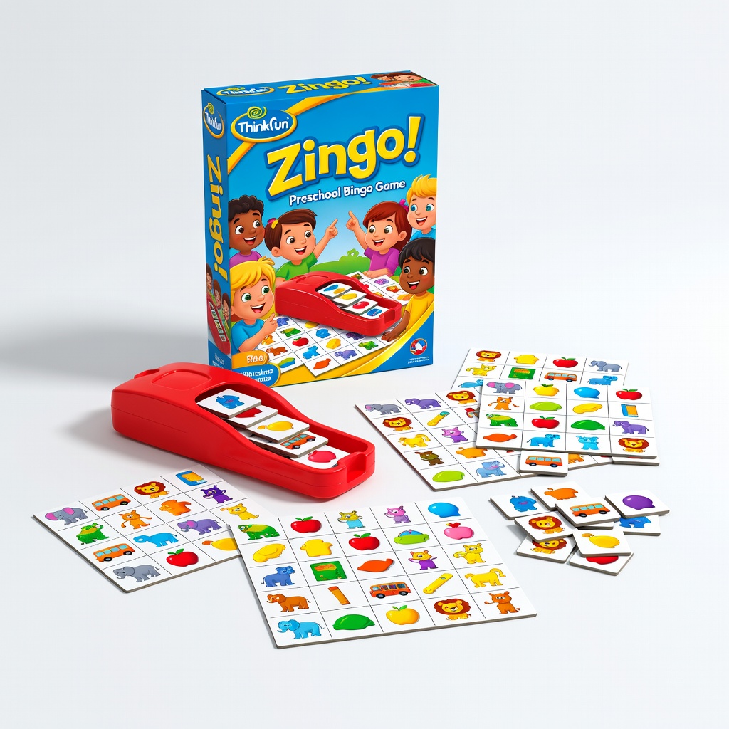 ThinkFun Zingo! Preschool Bingo Game