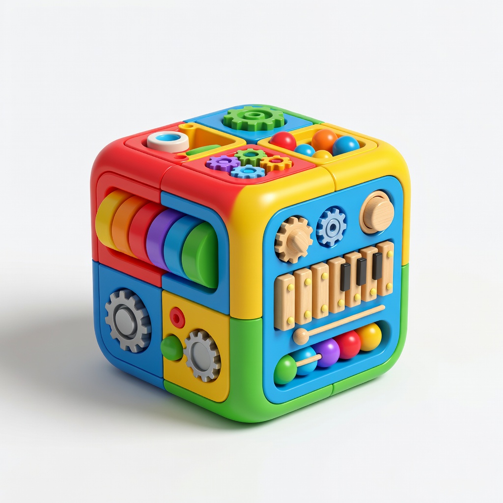TOP BRIGHT Musical Activity Cube Toys (ASIN: B08L3Z5Z5Z)